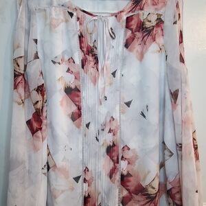 Floral Chiffon Blouse